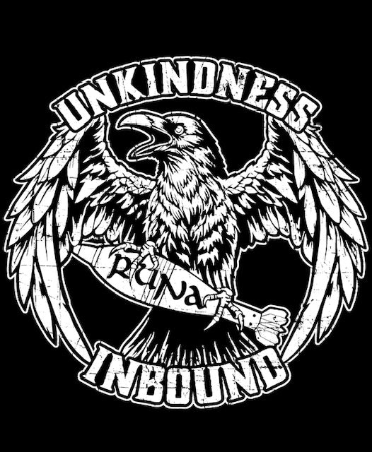 Unkindness Inbound - Distressed sticker pack